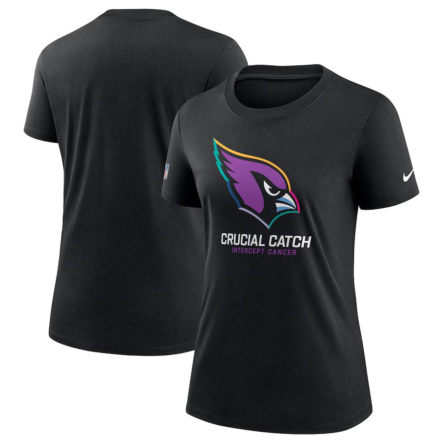 Women Arizona Cardinals 2024 Nike NFL black T shirts